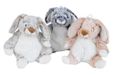 Simba Nicotoy Pluche haas, 1 van 3 designs, zittend, superzacht knuffeldier, 25 cm, van bijzonder zacht materiaal, vanaf 0 maanden