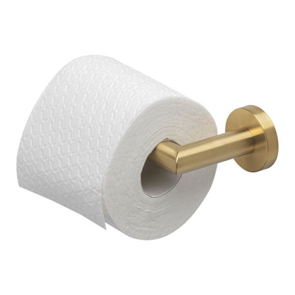 Geesa Nemox Brushed Gold Wc-rolhouder Geborsteld Goud 916509-07