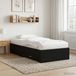 vidaXL Bedframe met lade met opslag Zwart eiken Bewerkt hout