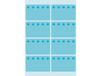 HERMA Etiket 3773 26x40mm diepvries blauw 48stuks