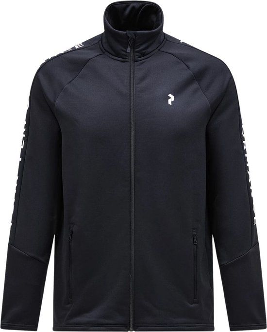 Peak Performance Rider Zip Fleecevest heren Zwart 2XL