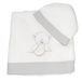 Koraal Sweet Dreams Mini beddengoedset, koraalrood, 50 x 80 cm