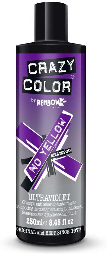 Crazy Color Ultra violet / ultra blonde No Yellow zilver shampoo