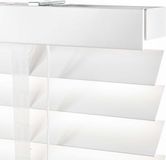 Dutchblinds® Houten Jaloezieën - 50mm - Wit - 100 x 250 cm