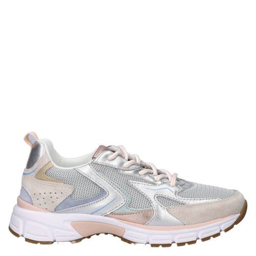 Gabor Comfort Optifit chunky leren sneakers lichtblauw