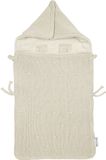 Meyco Voetenzak Teddy Zand - 40x82 cm