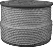 PasschierTerpo De Wild Trading B.V. Gevlochten Koord – 100 meter – 2mm - Wit – Touw - Haspel