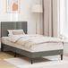 Maison Exclusive - Cadre de lit gris clair 100 x 200 cm en tissu velours côtelé