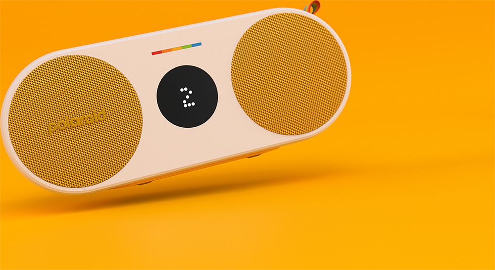 Polaroid P2 Music Player - Geel & Wit
