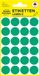 Avery Zweckform 59994 Markeringspunten Ø 8 mm Papier Rood, Groen, Geel, Zwart, Blauw, Wit, Neonrood, Neon-groen