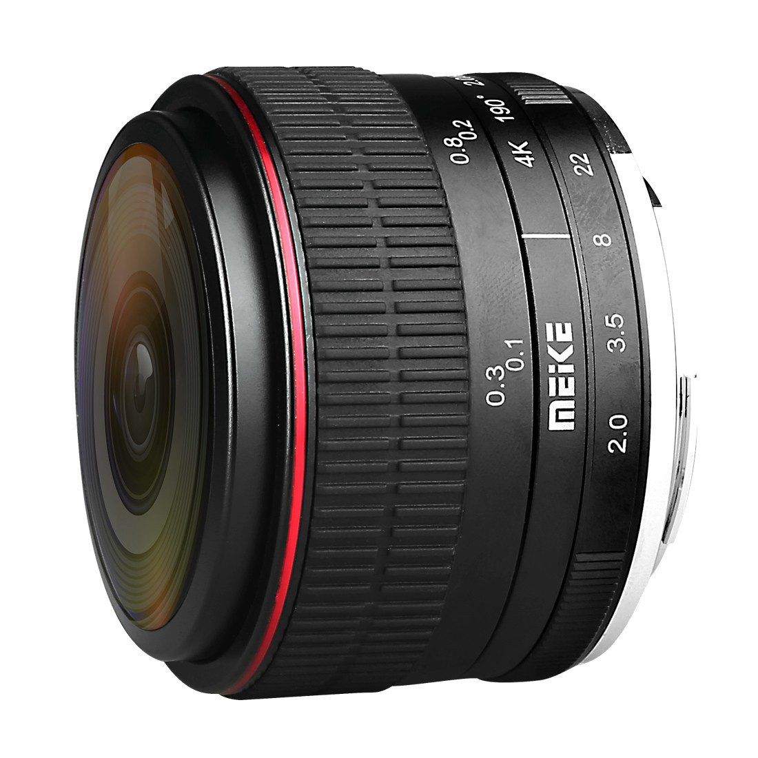 Meike 6.5mm f/2.0 Fisheye MFT-mount objectief