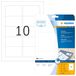 HERMA 8840 universele etiketten voor inkjetprinters A4, set van 32 (83,8 x 50,8 mm, 800 velles, papier, mat) zelfklevend, bedrukbaar, permanente klevende stickers, 8.000 etiketten voor printer, wit