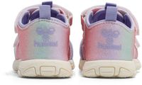Hummel Kindersandalen Unisex Platte Sandalen Klittenbandsluiting Multi Color Pink Maat 25
