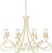 Arafura Lighting Landelijke Olivia Kroonluchter Goud | 8 lichts