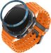 kwmobile Beschermende Ring geschikt voor Samsung Galaxy Watch Ultra 47mm Fitness Tracker - Bezel Ring voor smartwatch - Beschermring voor smartwatch in blauw / wit.