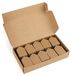 OEM Prijskaartjes bruin kraftpapier 32x50 mm 1000 stuks
