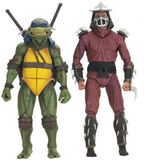 NECA Teenage Mutant Ninja Turtles (1990 Movie) Action Figure Roof Top Battle Shredder vs Leo 18 cm Action Figuur