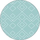 Bonateks Tapis de souris rond imprimé numériquement