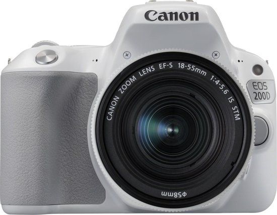 Canon EOS 200D + 18-55mm IS STM - Wit