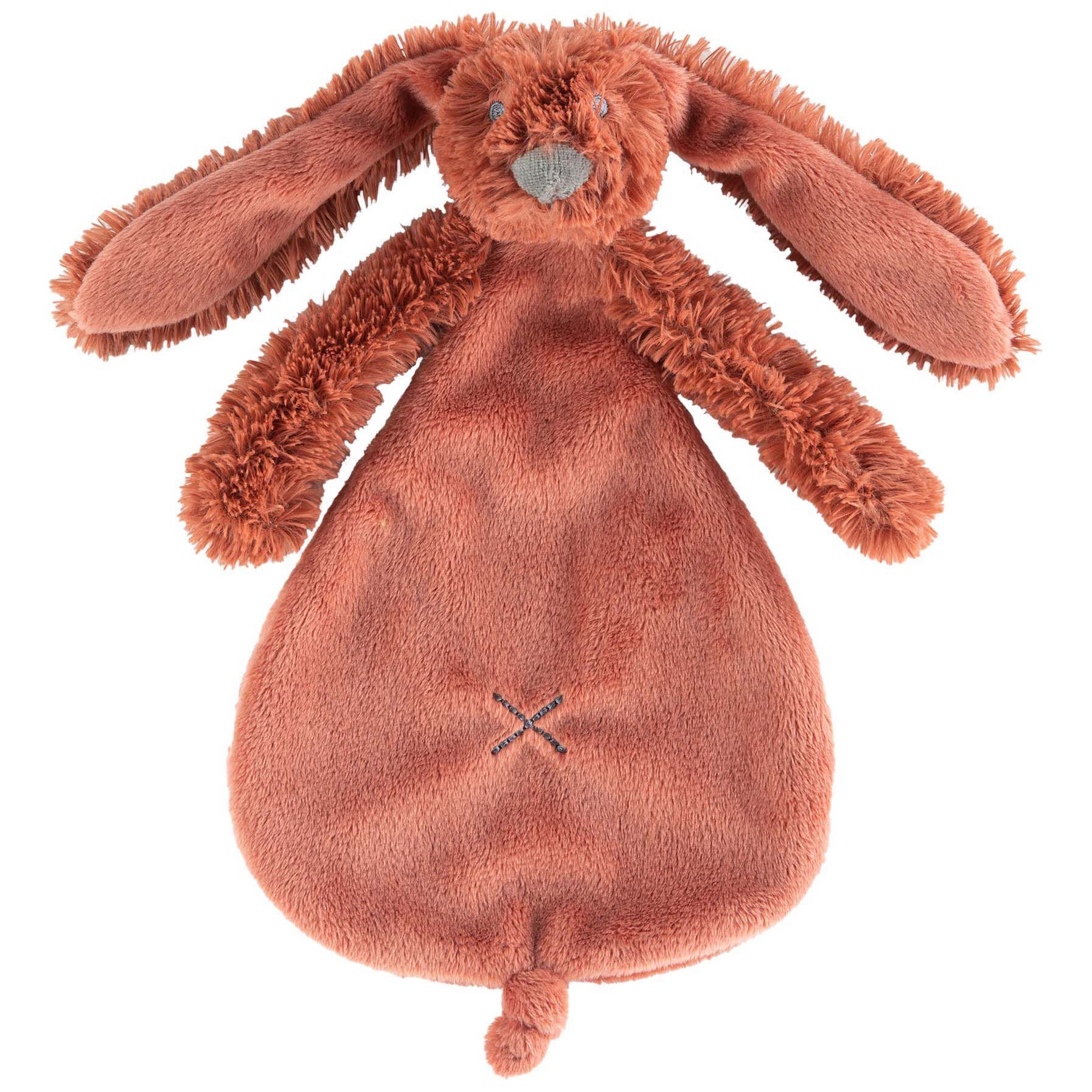 Happy Horse Rabbit Richie knuffeldoekje - Rood - Unisex