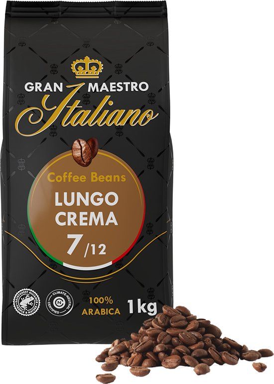 Gran Maestro Italiano Lungo Crema - Koffiebonen - 1kg