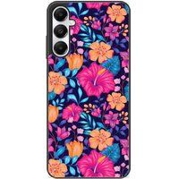 Samsung Galaxy A05S Fleurs exotiques Verstevigd hoesje met sublimatie bedrukking