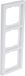Busch-Jaeger Future Linear Afdekraam - Inbouwraam - 3-voudig - Mat Wit