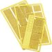 NOCH 0014697 N Grille, jaune Kit découpé au laser