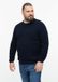 s.Oliver Katoenen trui met ribbelstructuur Heren Navy 5XL
