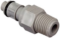Neolab 2-0816 Stekkertuit met afsluiting, 1/4 inch, PP, buitendraad 1/4 inch
