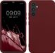 kwmobile telefoonhoesje geschikt voor Samsung Galaxy A34 5G - Back cover in bordeaux-violet