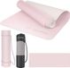 Tapis de yoga et de fitness antidérapant sans marque - Rembourré 183x61x0,6 cm avec sac de transport