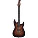 Godin Artisan ST-II Whiskeyburst EN guitare électrique avec étui