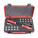 Unior Kruitbosch Zwolle B.V. Crank Saver Pedaal Draad Reparatie en Insert Kit Rood