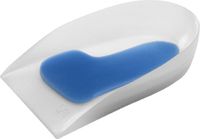 Orliman talonnière anatomique en silicone pour éperon calcanéen Central Transparent L
