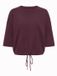 Only Trui Onlsiteri Ss Loose Tie O-neck Top C 15374939 Fig Dames Maat - XL