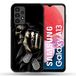 Beschermhoes Samsung Galaxy A13 Beschermhoes, doodskopmotief