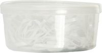 HKM Grooming band -Soft-, 450 pcs., Wit, Elastaan