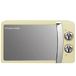 Russell Hobbs RHMM701C Handmatige solo-magnetron met 5 standen, beltoon en timer, ontdooifunctie, eenvoudige reiniging, 17 L, 700 W, crème