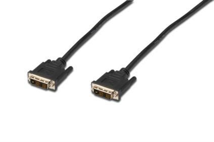 ASSMANN Electronic AK-320107-020-S DVI-D/DVI-D Kabel 2m Zwart