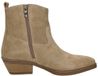 Maruti Tonny Enkellaarsjes Hak - Beige - Maat 36