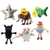 The Puppet Company Finger Puppets Nursery Rhymes Set of 6