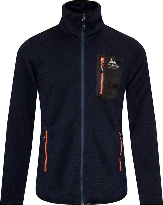 Nordberg Noa Fleece Vest - Heren - Donkerblauw - Maat 3XL
