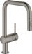 GROHE Keukenmengkraan Minta Met uittrekbare tuit 1 gat 353mm - 4005176488825