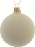 Ksd Green Kerstballen - Wit - Blinkend & Mat - Set van 16 - In glas