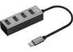 YENKEE YHB C430 adaptateur USB-C avec 4 ports USB 3.0