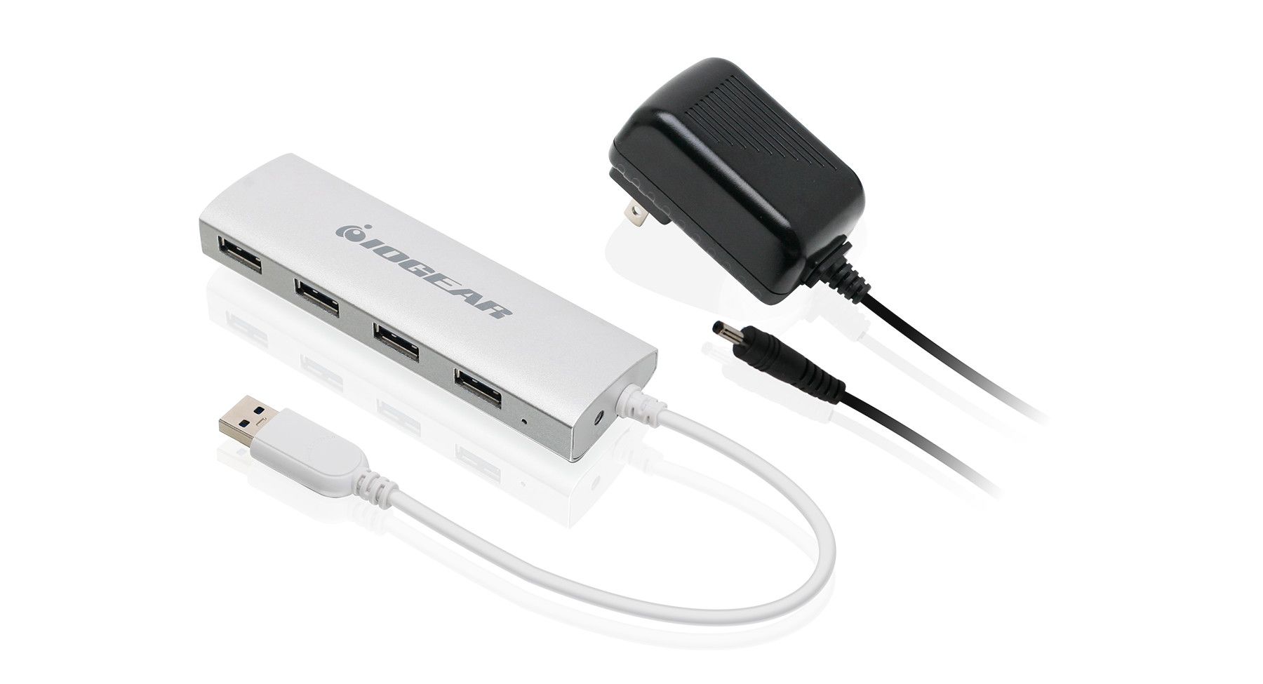 IOGEAR GUH304P - USB 3.1 Gen 1 Hub - 4 Ports - Aluminium