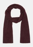 s.Oliver Langwerpig sjaal Vrouwen Effen Polyester Bordeaux 4069898215305
