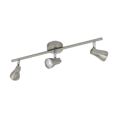 EGLO TIBERIO 1 Spot - 1200 lumen - 3000K - Nikkel