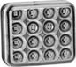 Fristom Hoog Vermogen Leds Mistlamp Mistachterlicht Achter 12 V 24 V 36 V Rood Helder Glas
